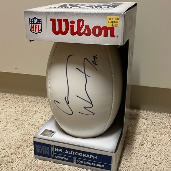 Wilson Other - Carson Wentz Autographed Signed Football!